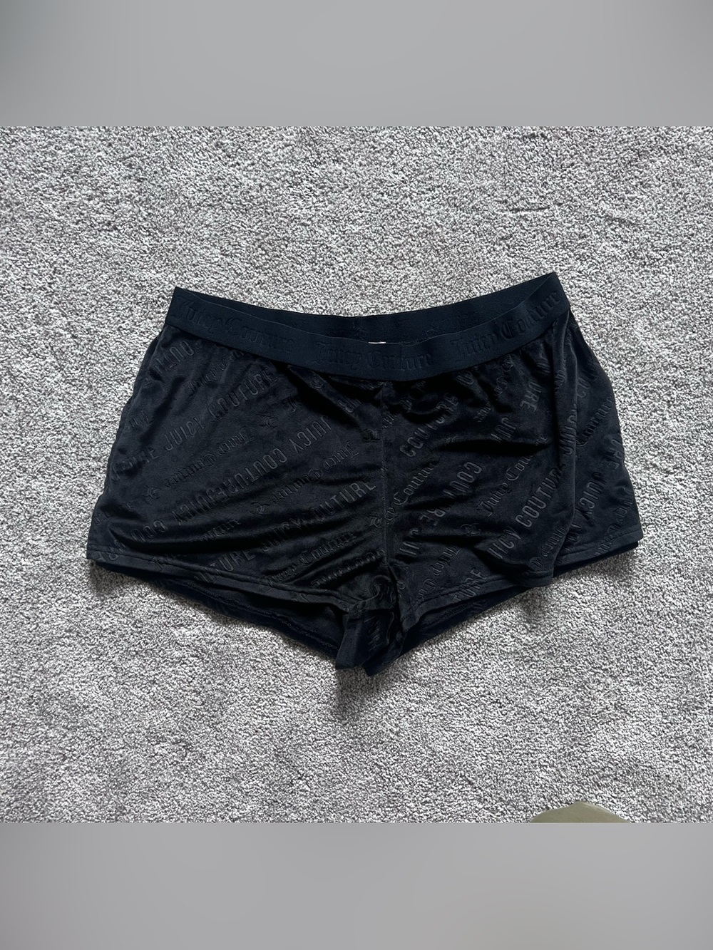Juicy Couture Pajama shorts with Subtle Logo Texture